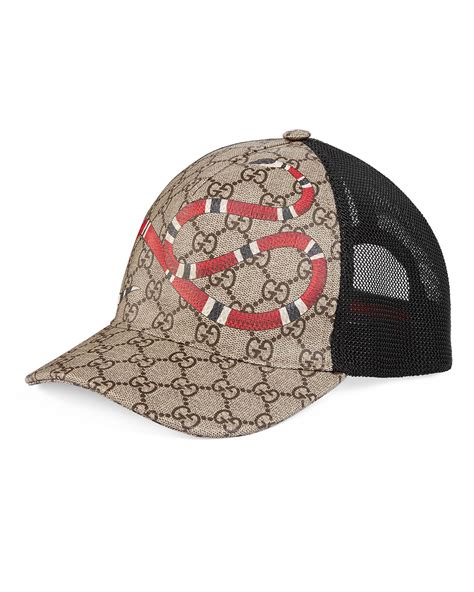 gucci cappelli|Gucci hat snake print.